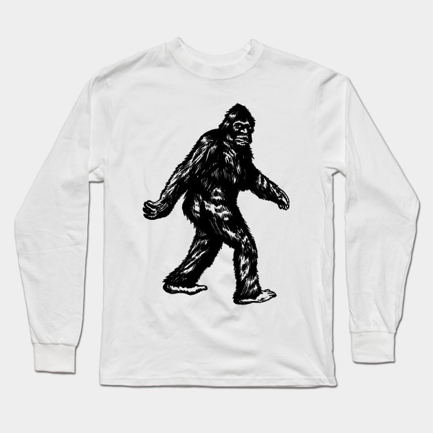 Bigfoot Long Sleeve T-Shirt by AtomicMadhouse